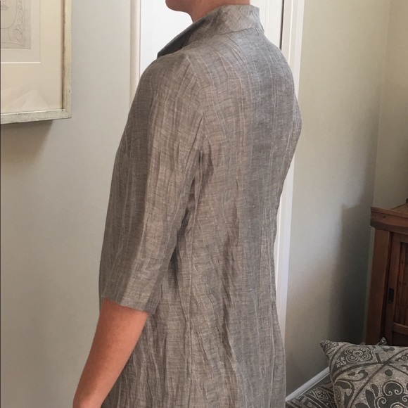 Eileen Fisher Light Weight Coat - RUNS BIG - Picture 5 of 6